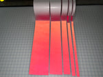 Iron On Pink Reflective Fabric 0.75" 1" 2" 4" 6" - Reflective Pro