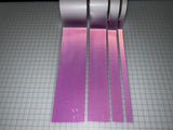 Iron On Purple Reflective Fabric 1" 2" 4" 6" - Reflective Pro