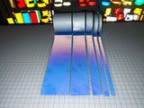 Iron On Blue Reflective Fabric 0.75" 1" 2" 4" 6" - Reflective Pro