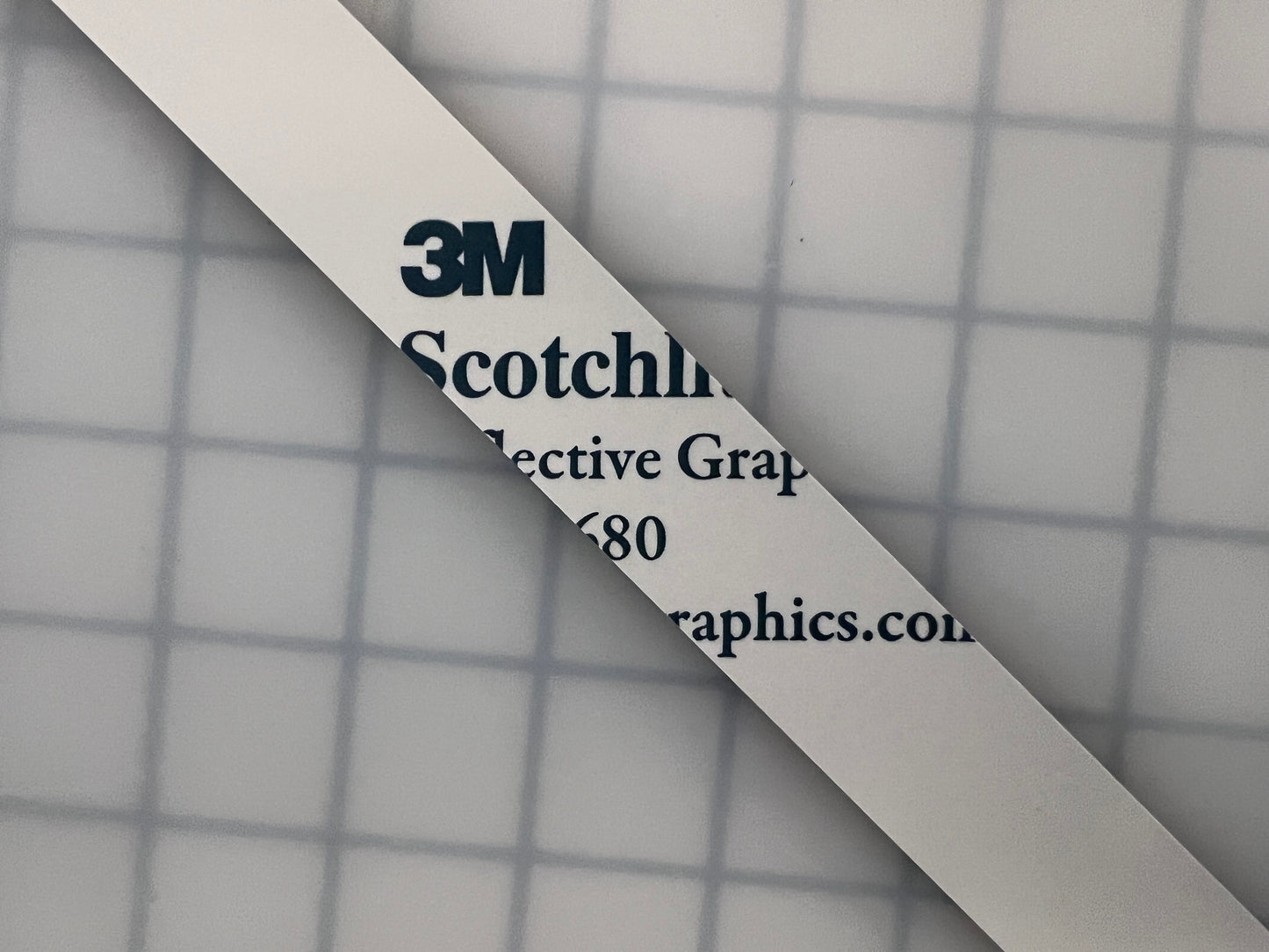 1" Inch Black Reflective Tape 3M 680 (Type 1 ELG) - Reflective Pro