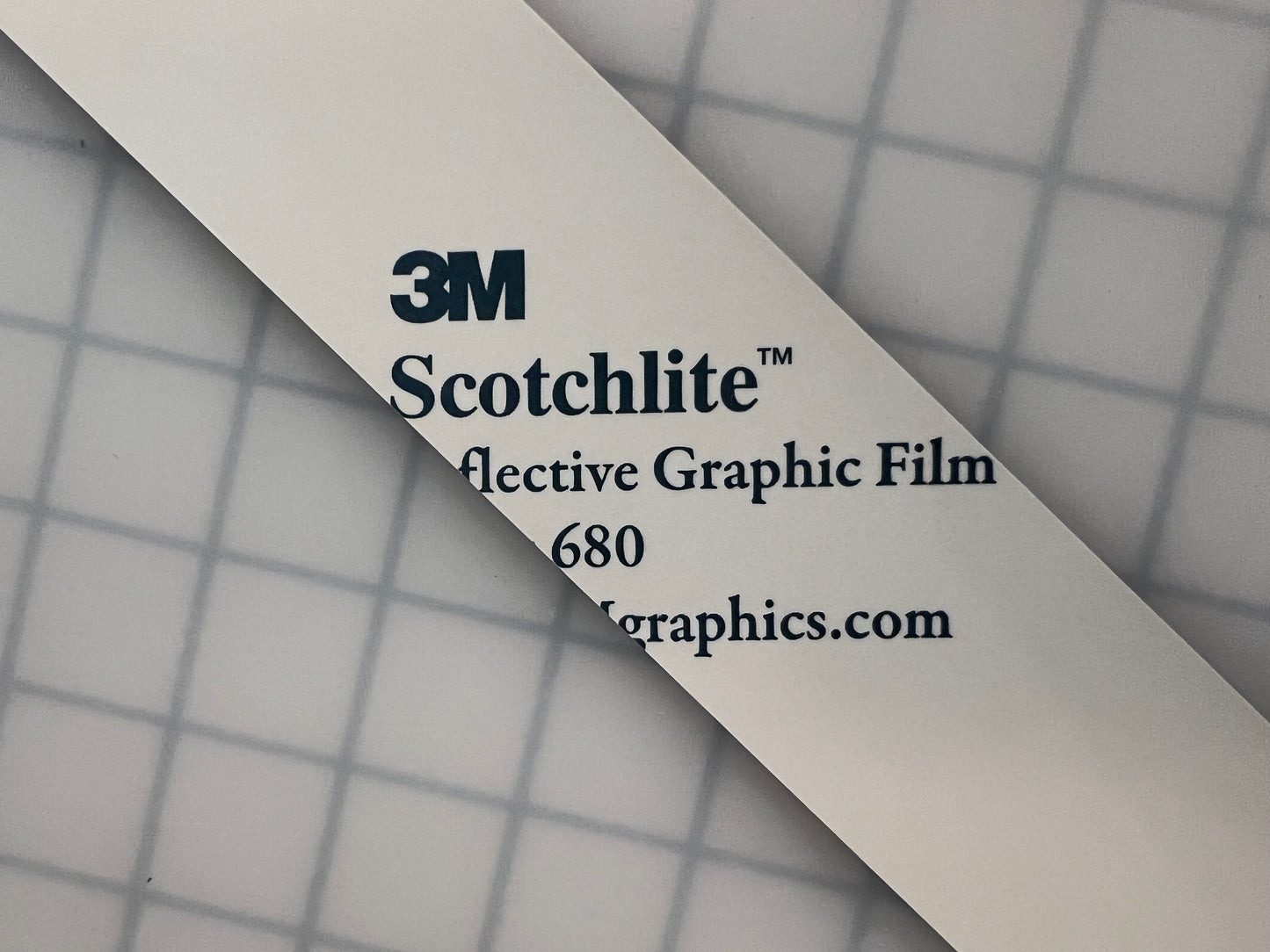 2" Inch Black Reflective Tape 3M 680 (Type 1 ELG) - Reflective Pro