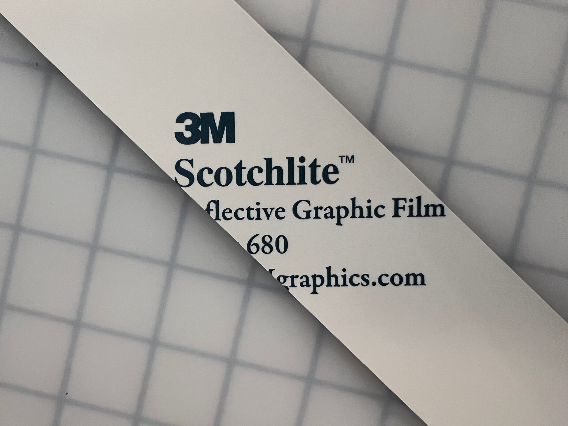 2" Inch Black Reflective Tape 3M 680 (Type 1 ELG) - Reflective Pro