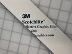 2" Inch Black Reflective Tape 3M 680 (Type 1 ELG)