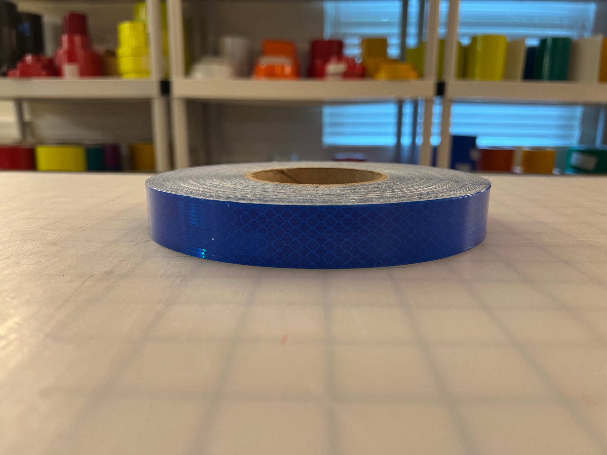 1" Inch Blue Reflective Tape 3M 3930 HIP - Reflective Pro