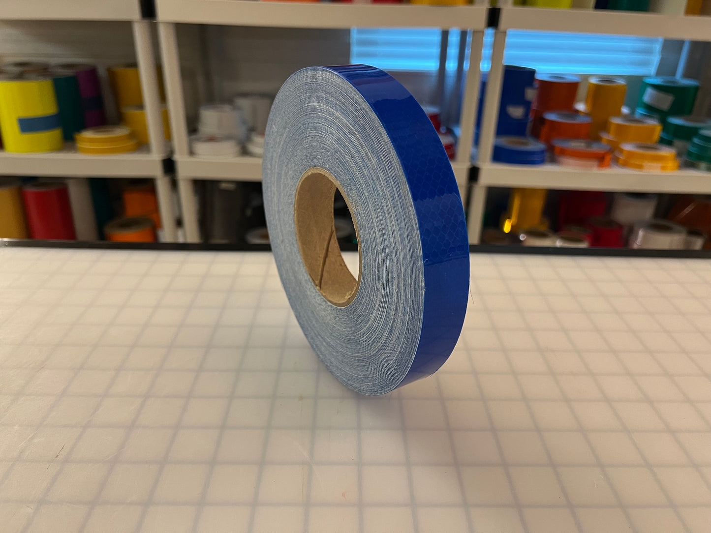 1" Inch Blue Reflective Tape 3M 3930 HIP - Reflective Pro