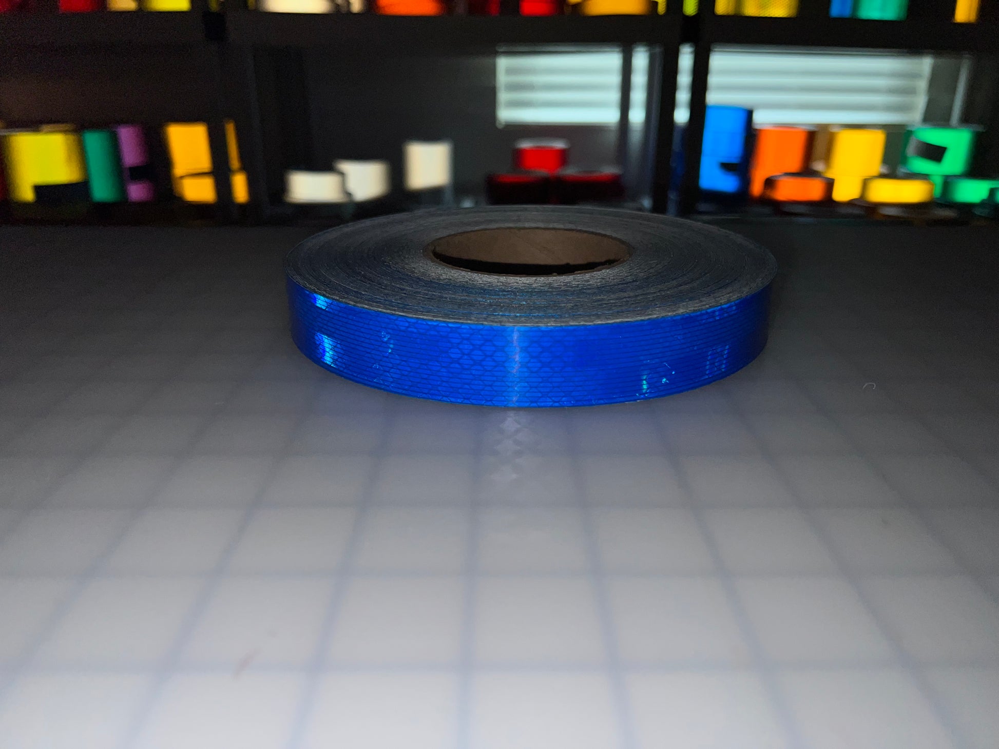 1" Inch Blue Reflective Tape 3M 3930 HIP - Reflective Pro