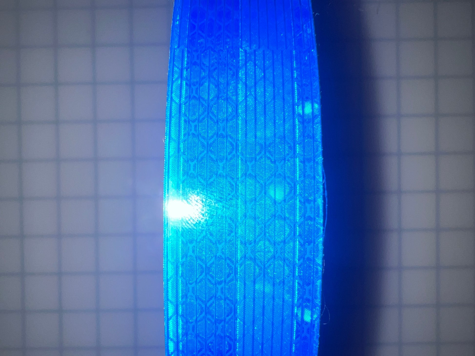 1" Inch Blue Reflective Tape 3M 3930 HIP - Reflective Pro