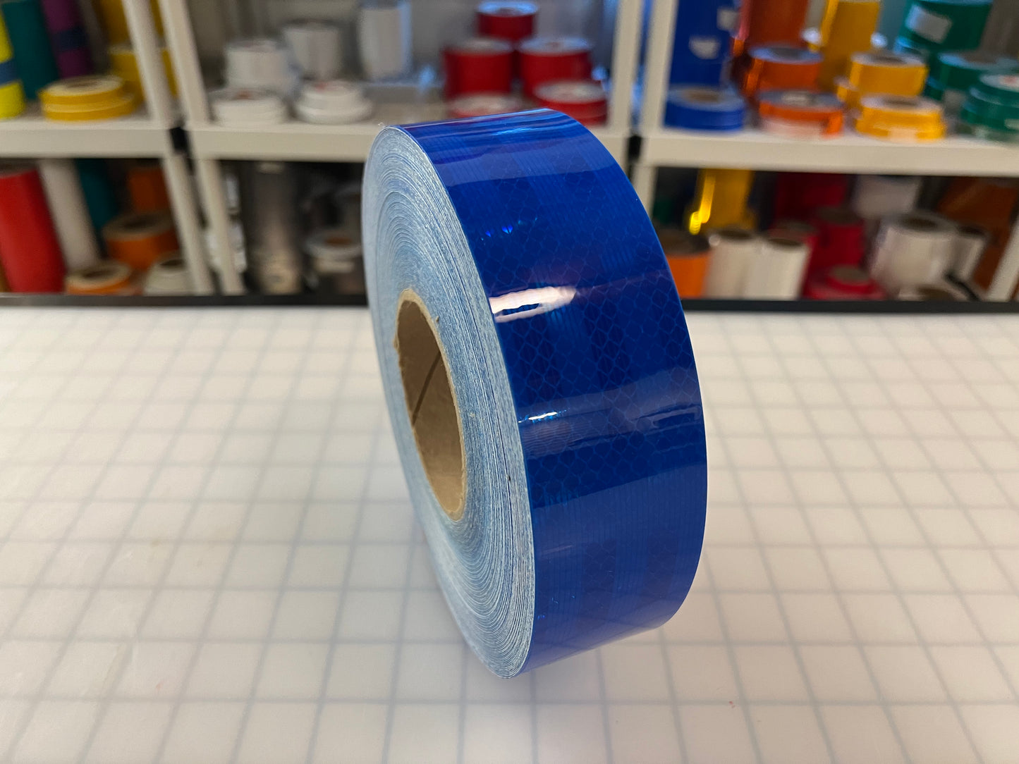 2" Inch Blue Reflective Tape 3M 3930 HIP - Reflective Pro