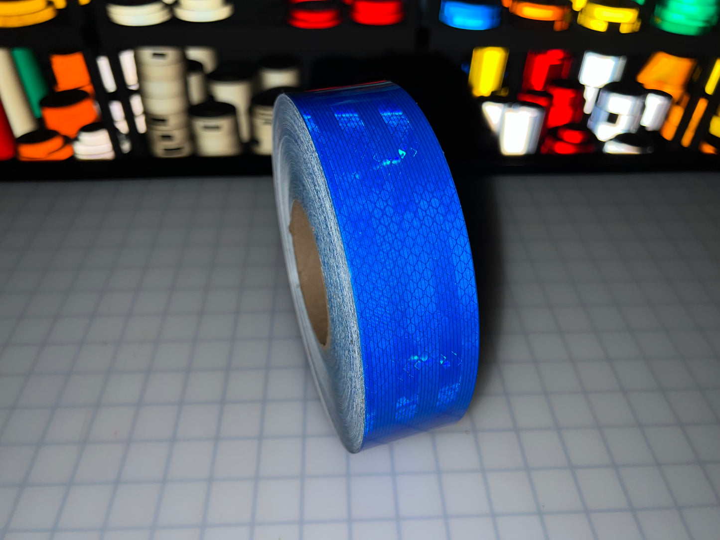 2" Inch Blue Reflective Tape 3M 3930 HIP - Reflective Pro
