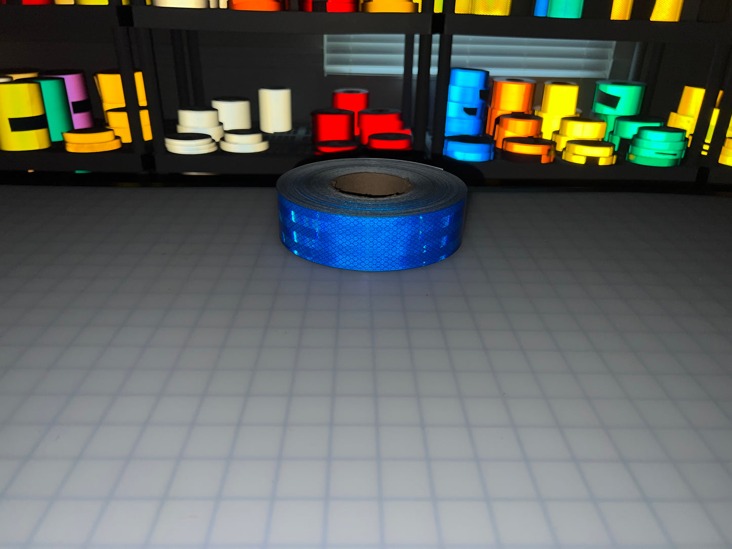 2" Inch Blue Reflective Tape 3M 3930 HIP - Reflective Pro