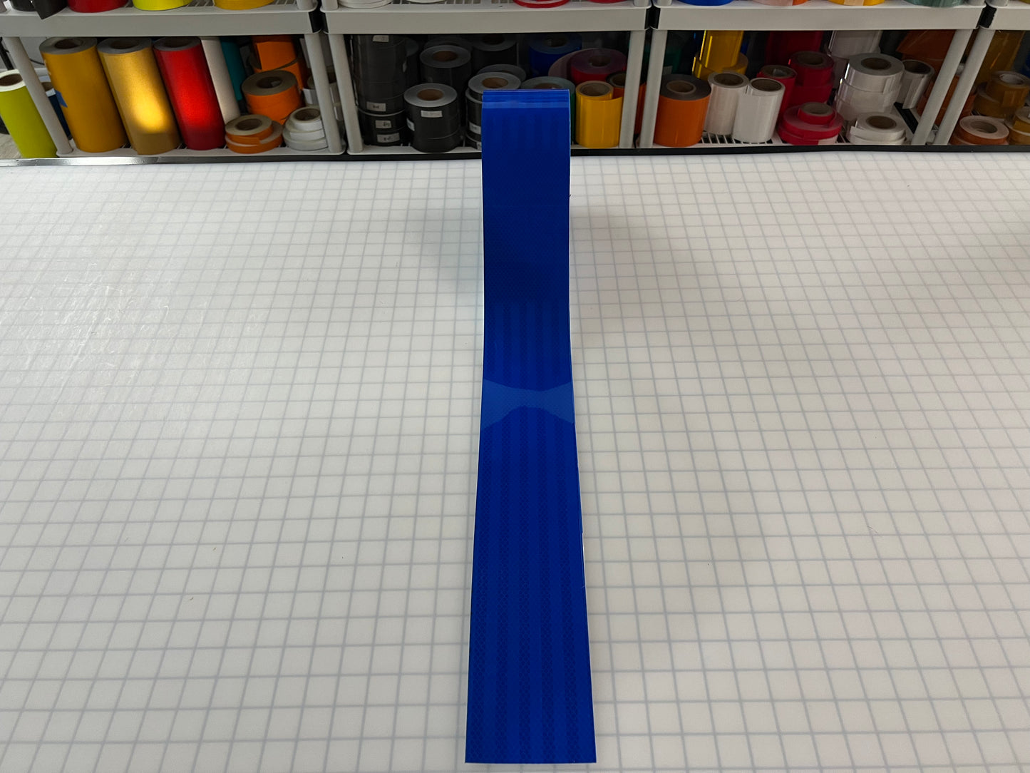 4" Inch Blue Reflective Tape 3M 3930 HIP - Reflective Pro