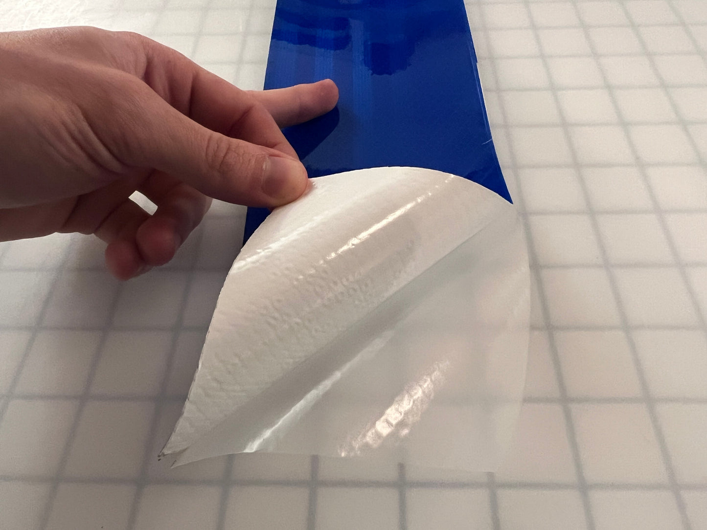 4" Inch Blue Reflective Tape 3M 3930 HIP - Reflective Pro