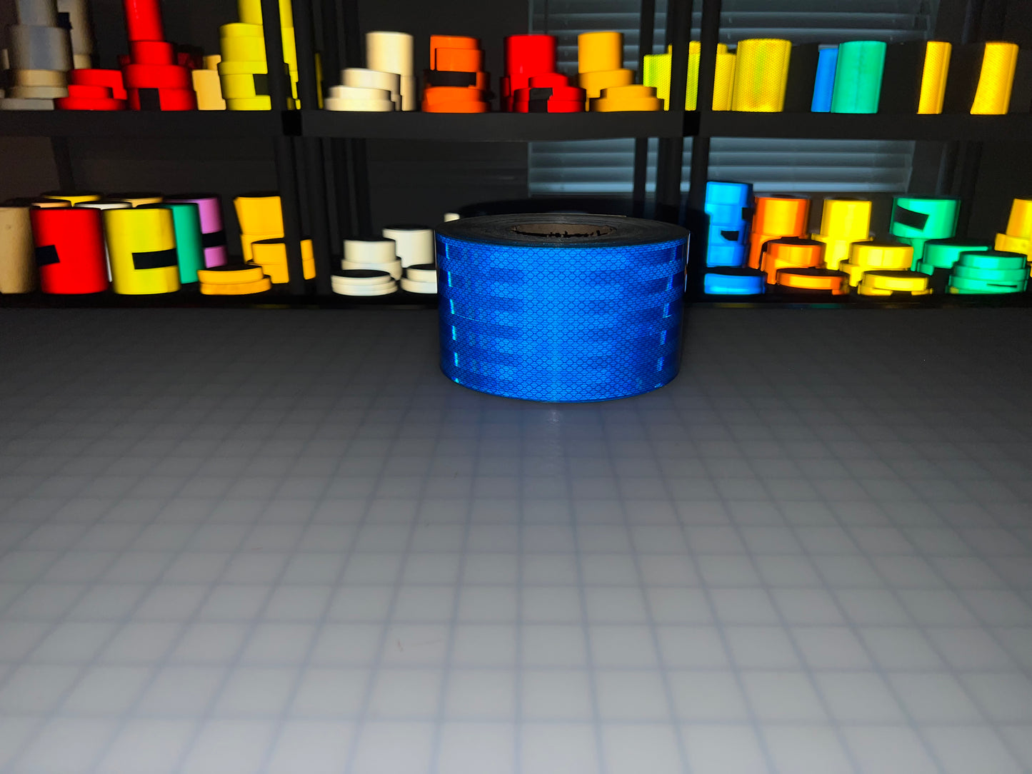 4" Inch Blue Reflective Tape 3M 3930 HIP - Reflective Pro