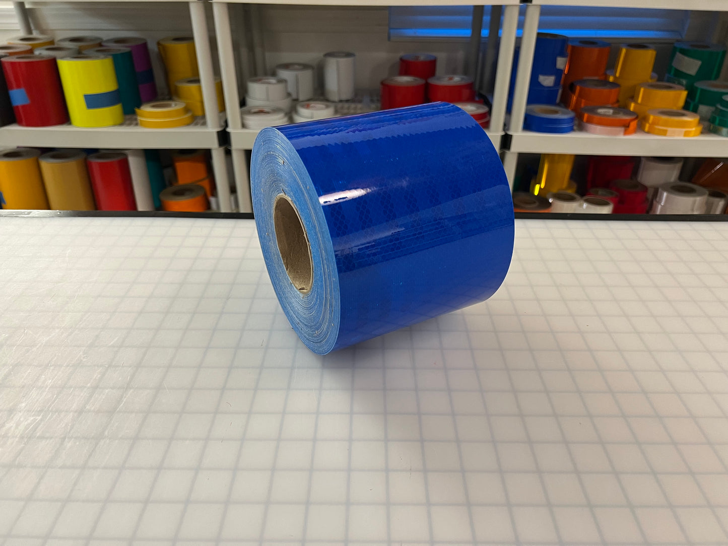 6" Inch Blue Reflective Tape 3M 3930 HIP - Reflective Pro