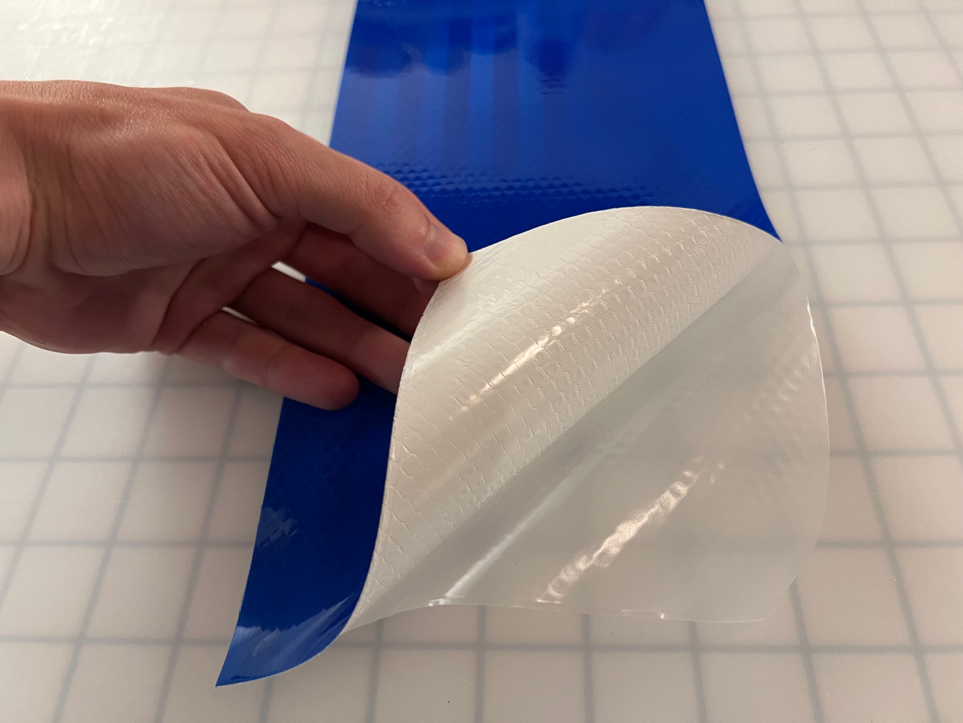 6" Inch Blue Reflective Tape 3M 3930 HIP - Reflective Pro