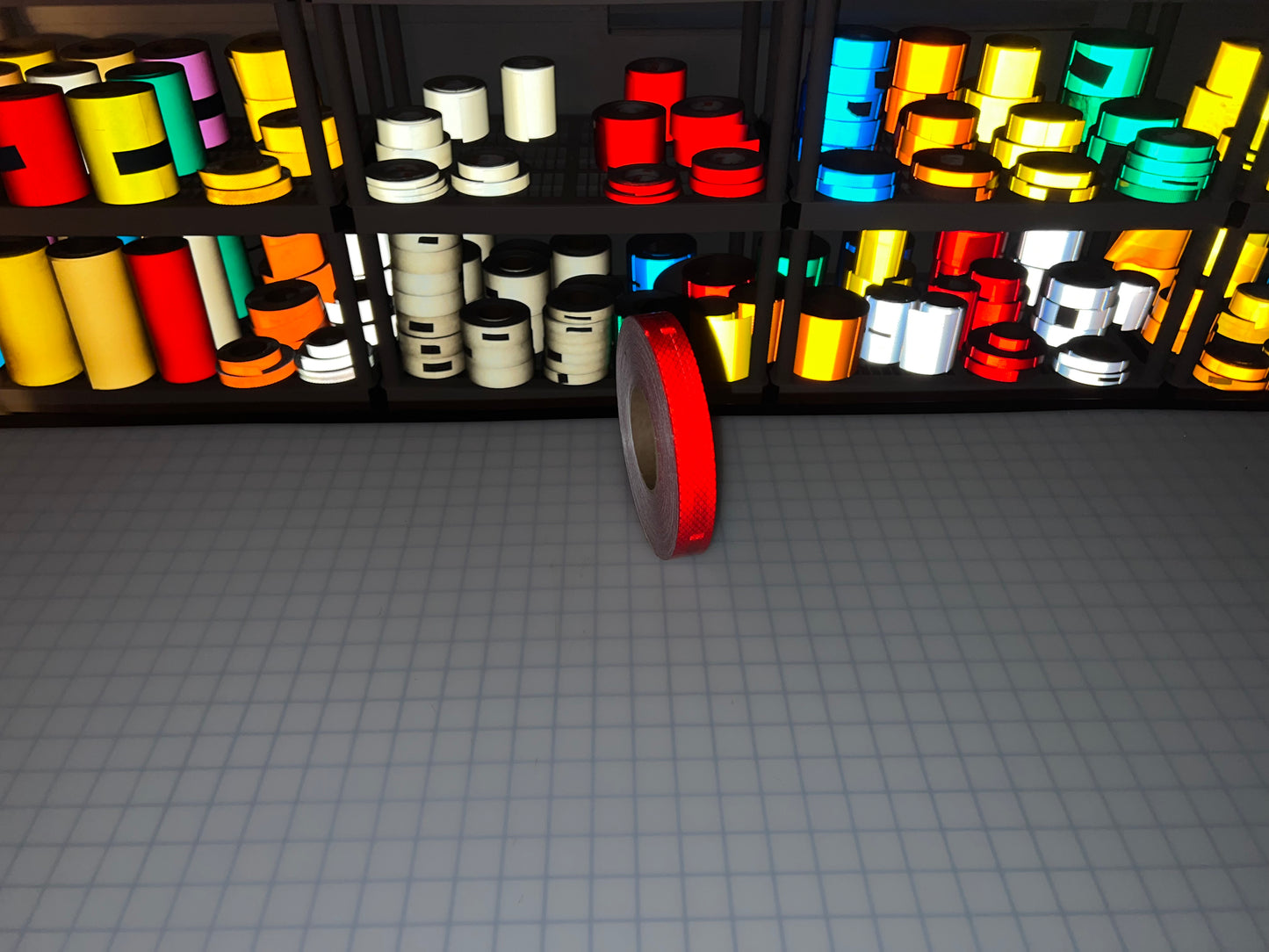 1" Inch Red Reflective Tape 3M 3930 HIP - Reflective Pro