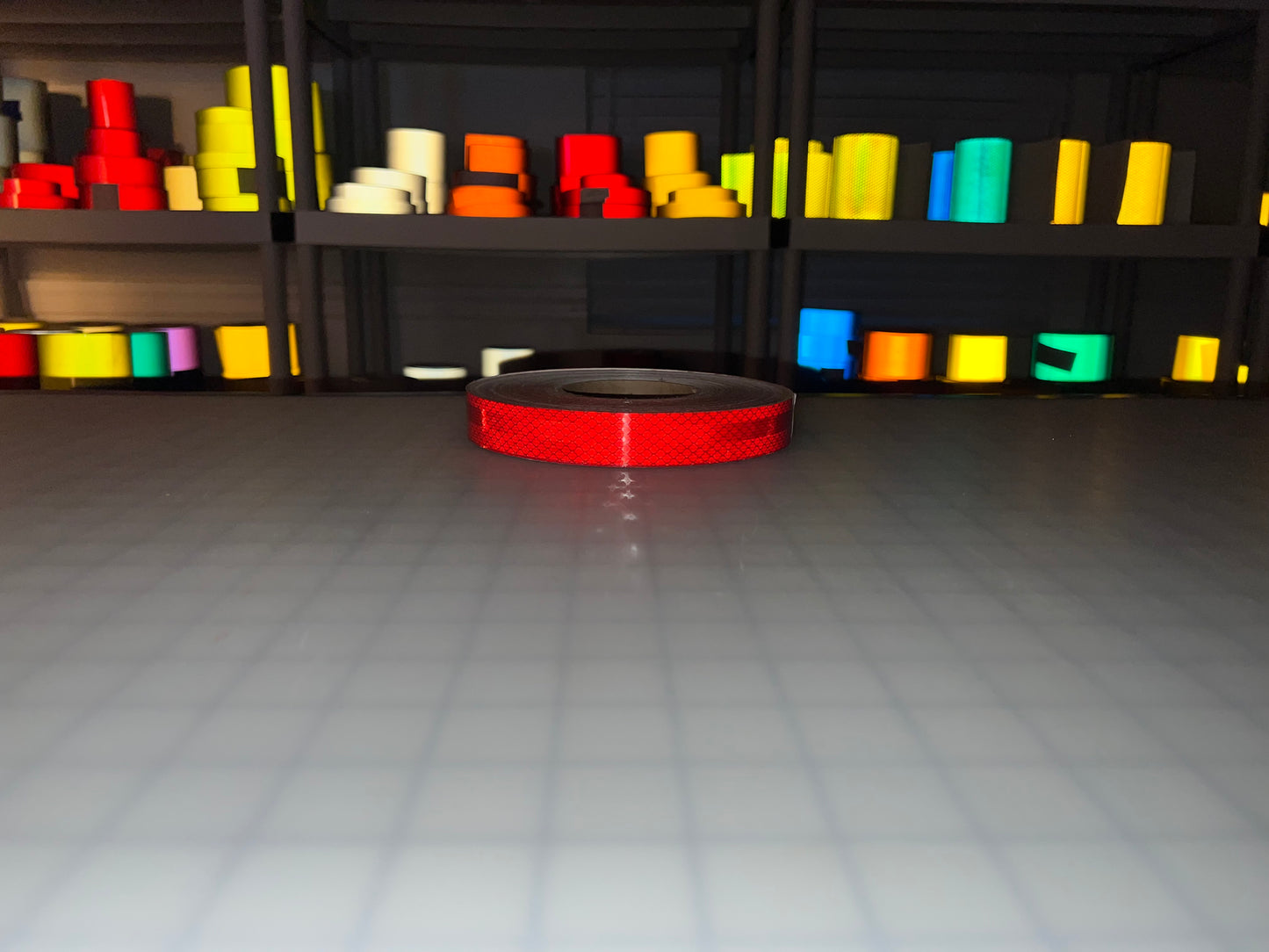 1" Inch Red Reflective Tape 3M 3930 HIP - Reflective Pro