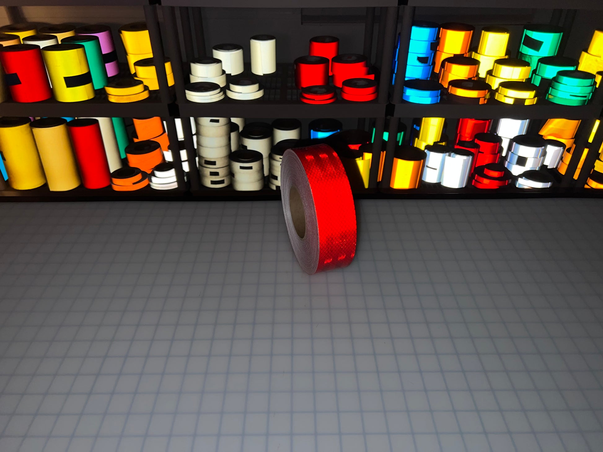2" Inch Red Reflective Tape 3M 3930 HIP - Reflective Pro