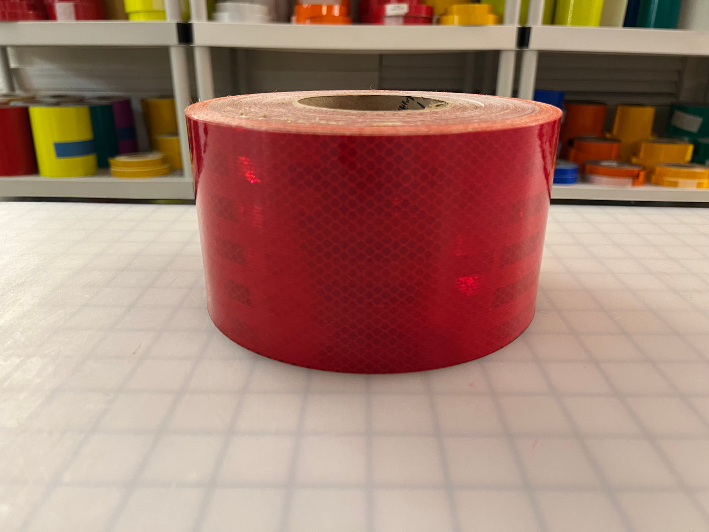 4" Inch Red Reflective Tape 3M 3930 HIP - Reflective Pro