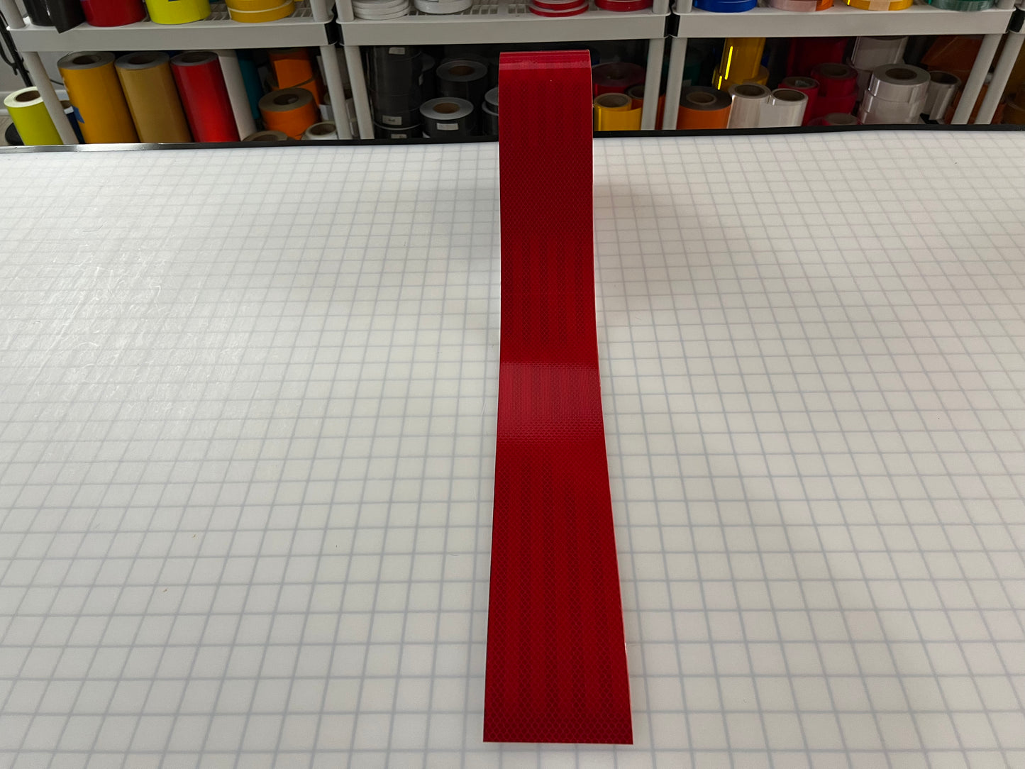 4" Inch Red Reflective Tape 3M 3930 HIP - Reflective Pro