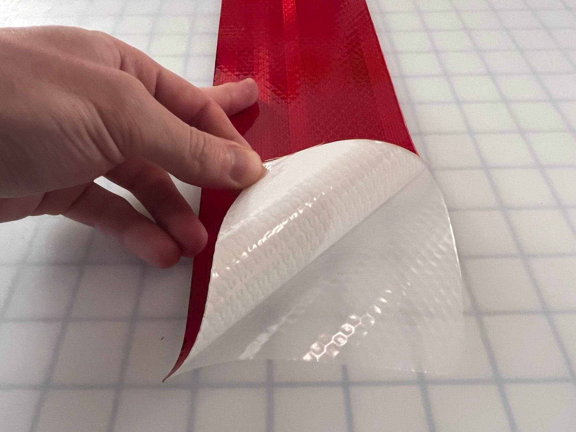 4" Inch Red Reflective Tape 3M 3930 HIP - Reflective Pro