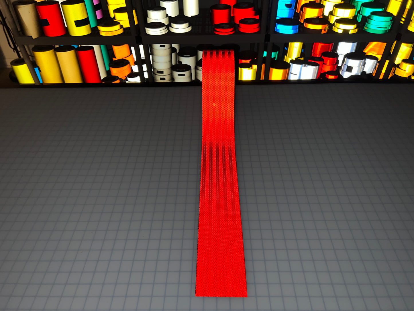 4" Inch Red Reflective Tape 3M 3930 HIP - Reflective Pro