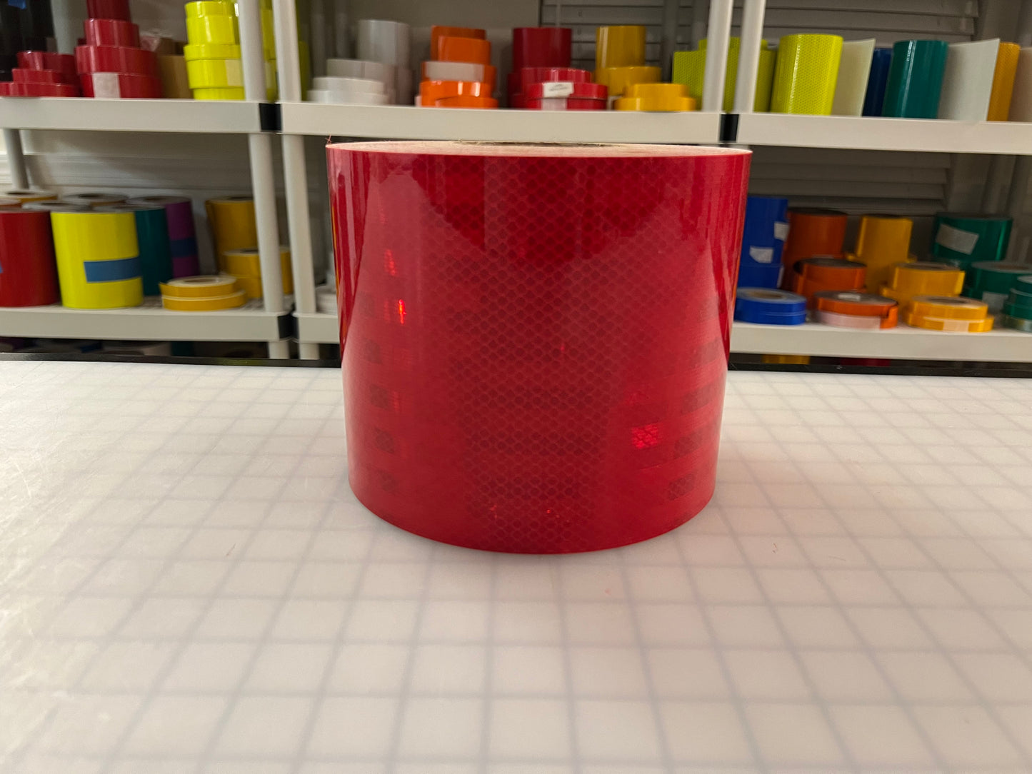 6" Inch Red Reflective Tape 3M 3930 HIP - Reflective Pro