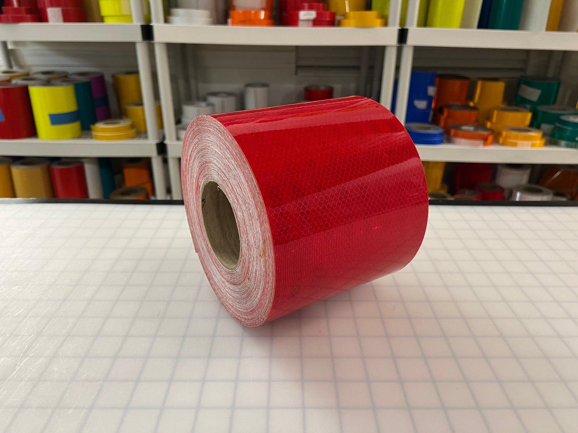 6" Inch Red Reflective Tape 3M 3930 HIP - Reflective Pro