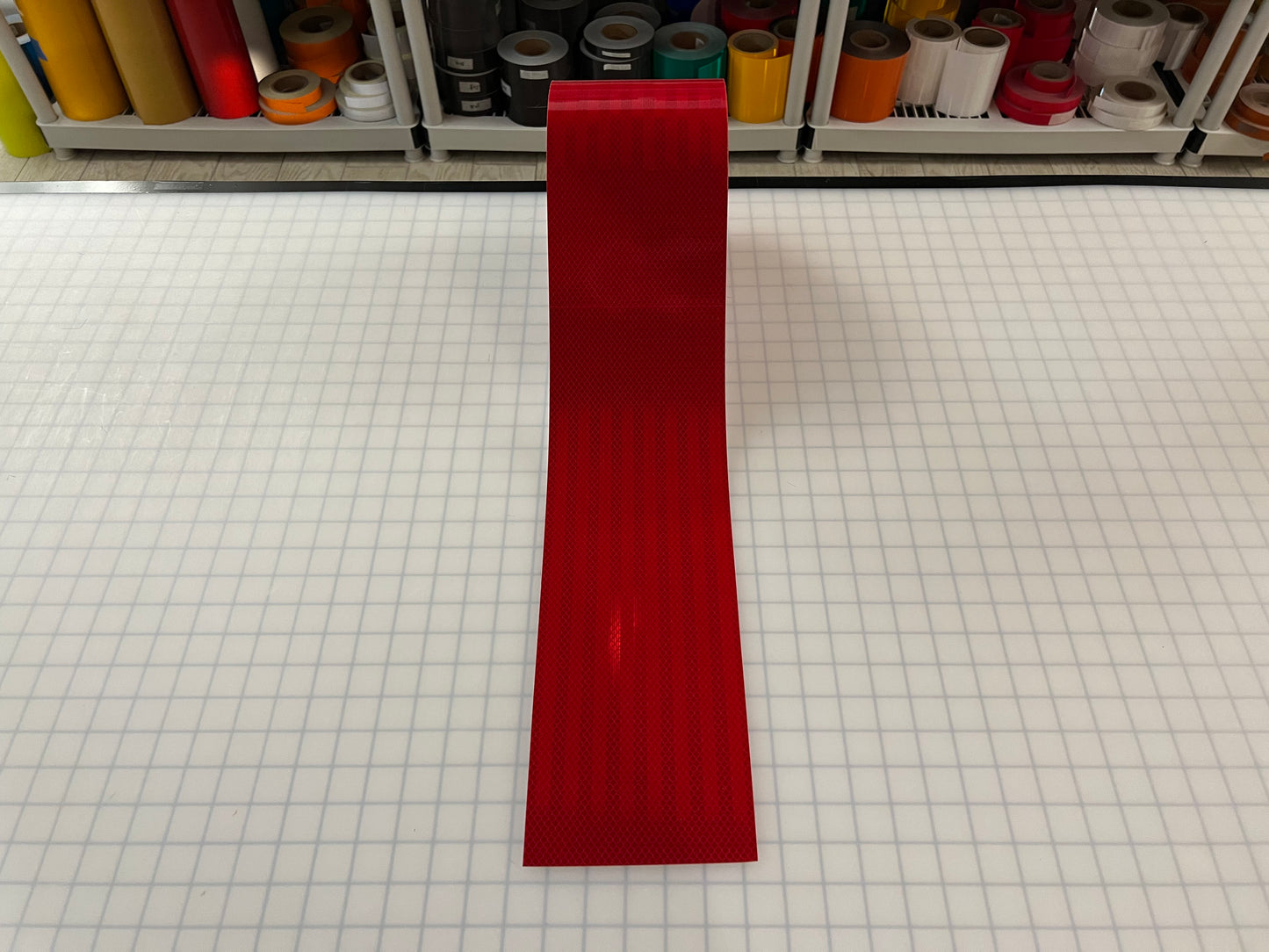 6" Inch Red Reflective Tape 3M 3930 HIP - Reflective Pro