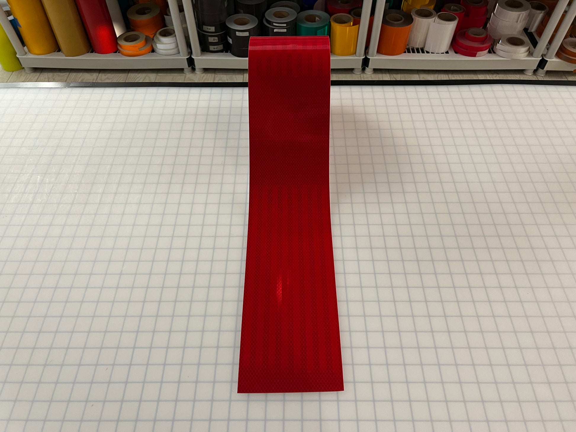 6" Inch Red Reflective Tape 3M 3930 HIP - Reflective Pro