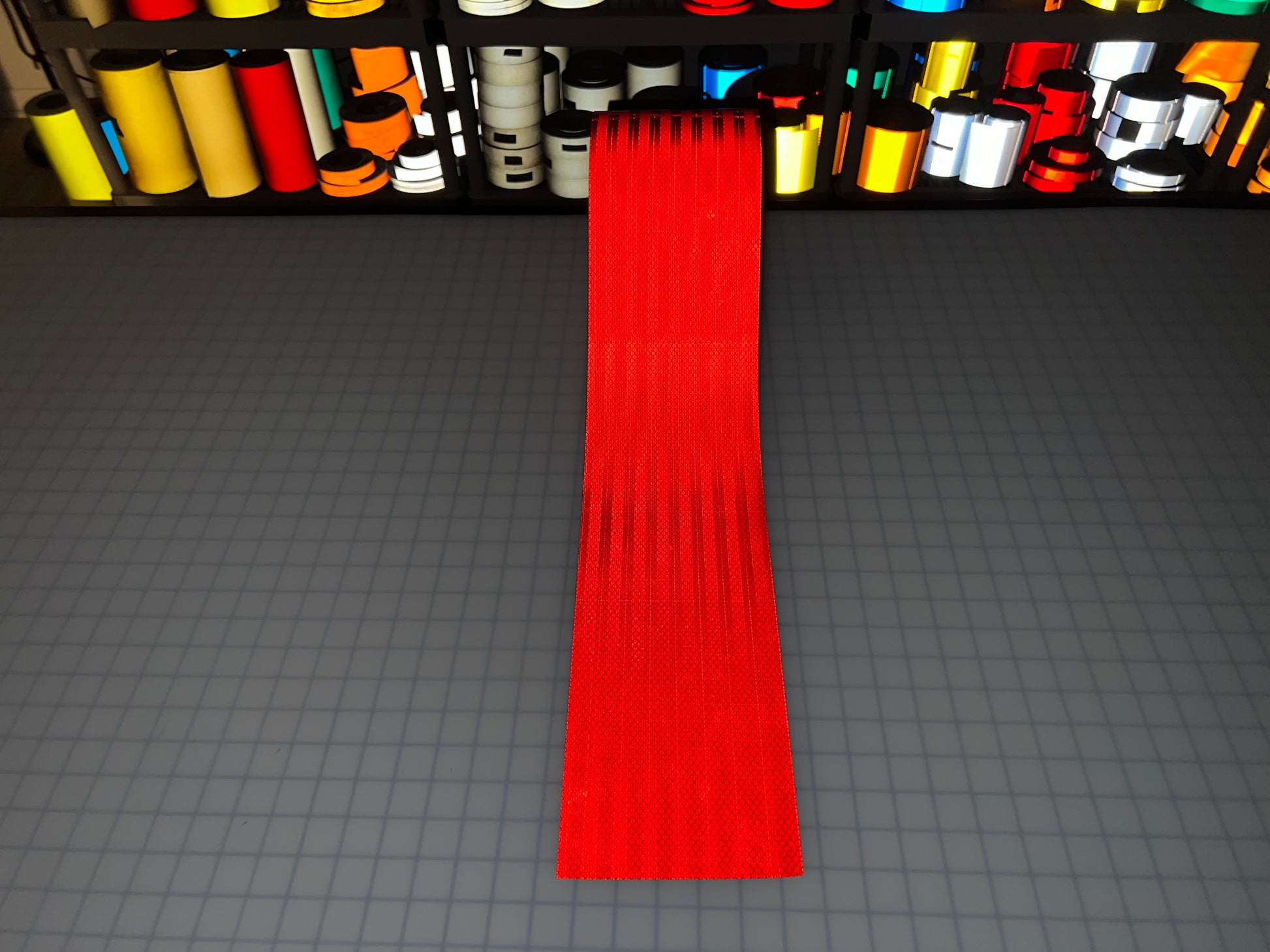6" Inch Red Reflective Tape 3M 3930 HIP - Reflective Pro
