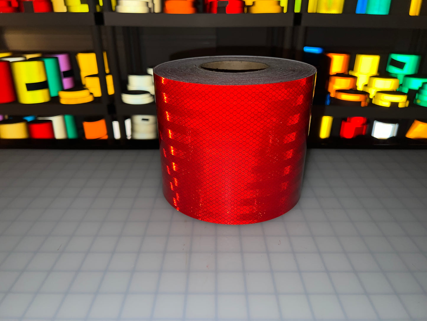 6" Inch Red Reflective Tape 3M 3930 HIP - Reflective Pro