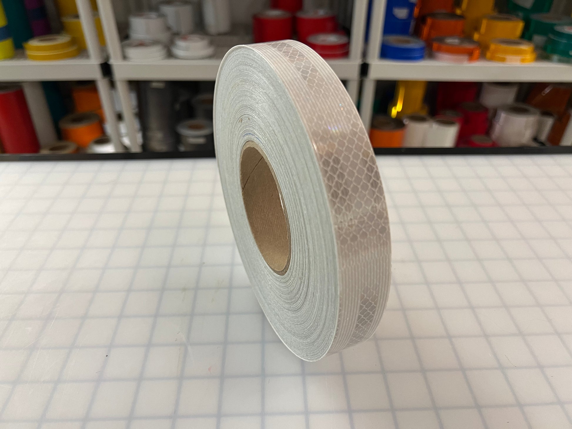 1" Inch White Reflective Tape 3M 3930 HIP - Reflective Pro