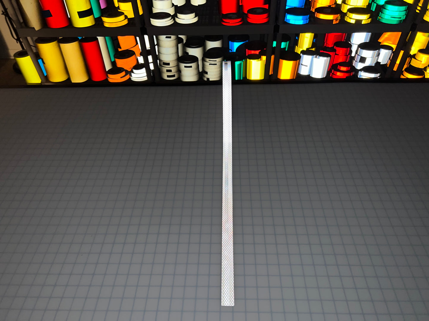 1" Inch White Reflective Tape 3M 3930 HIP - Reflective Pro