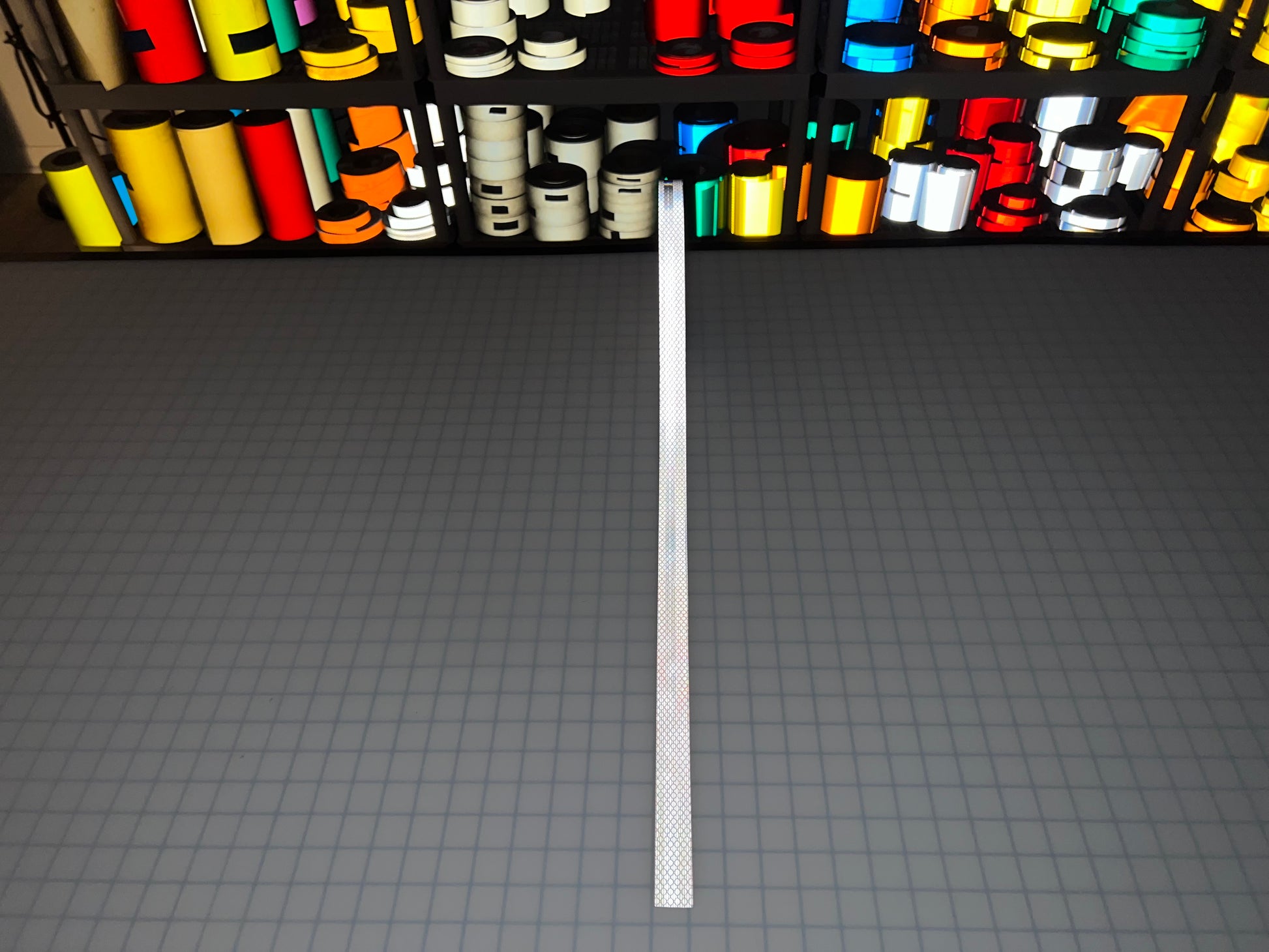 1" Inch White Reflective Tape 3M 3930 HIP - Reflective Pro