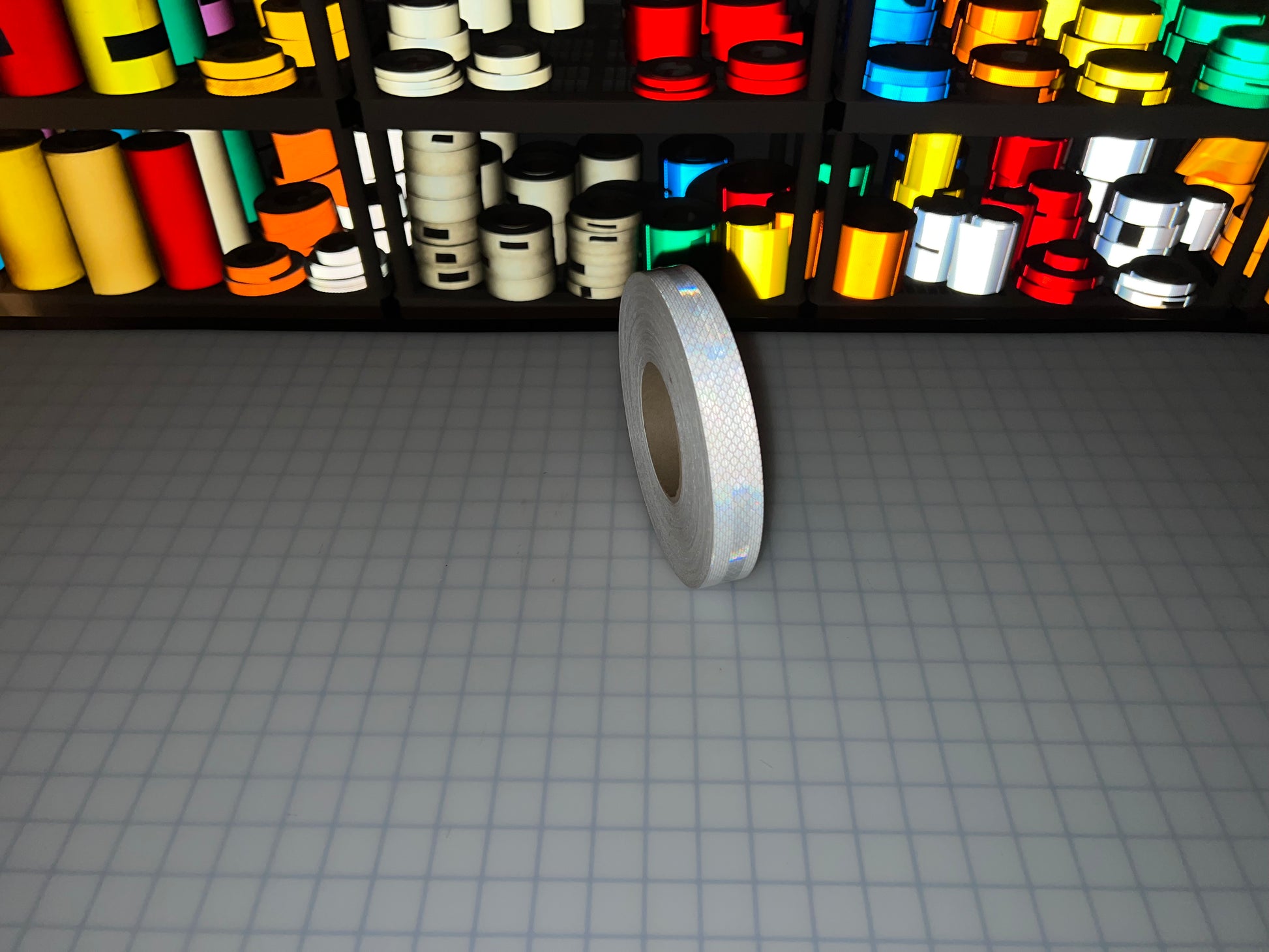 1" Inch White Reflective Tape 3M 3930 HIP - Reflective Pro