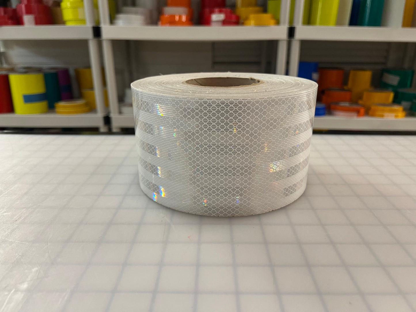 4" Inch White Reflective Tape 3M 3930 HIP - Reflective Pro