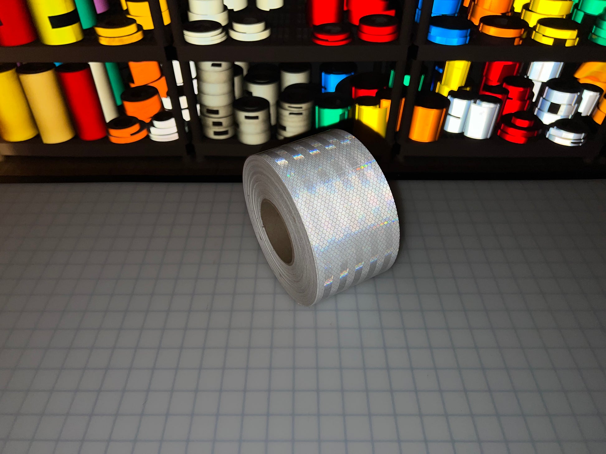 4" Inch White Reflective Tape 3M 3930 HIP - Reflective Pro