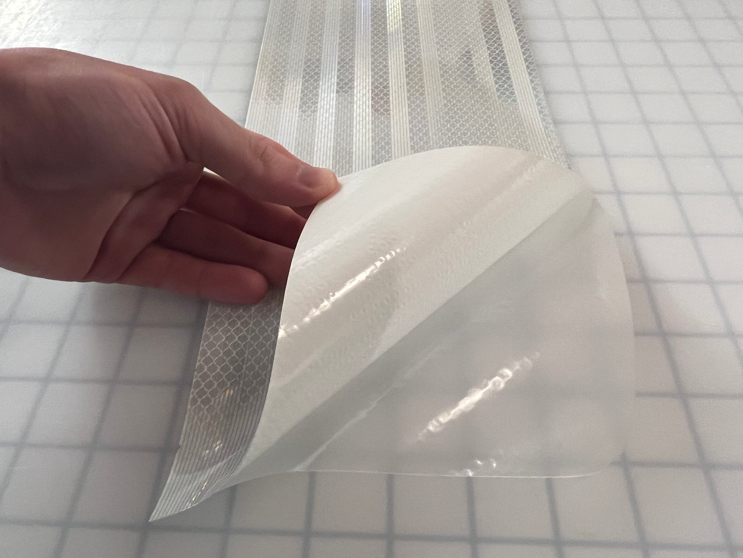 6" Inch White Reflective Tape 3M 3930 HIP - Reflective Pro