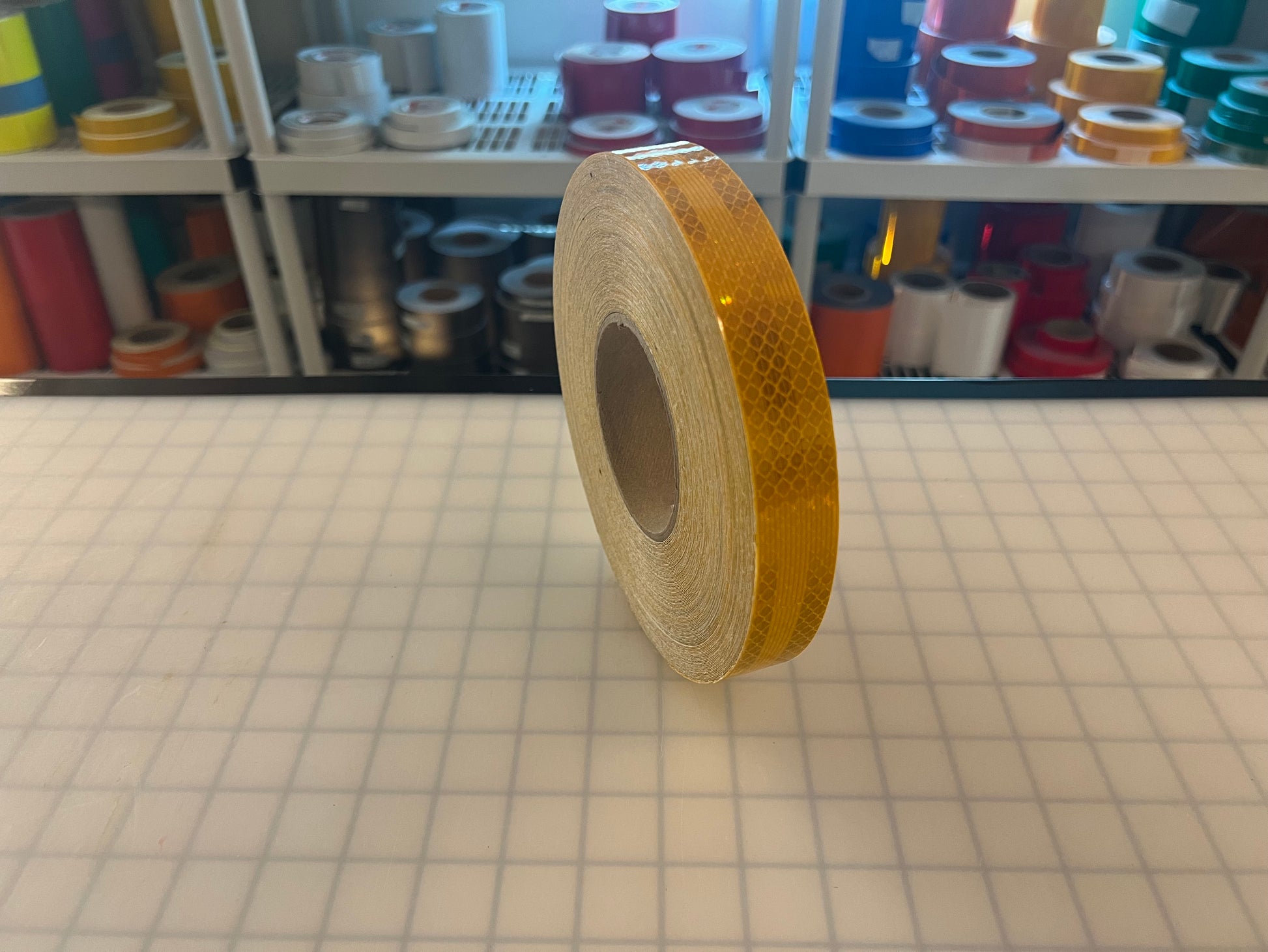 1" Inch Yellow Reflective Tape 3M 3930 HIP - Reflective Pro