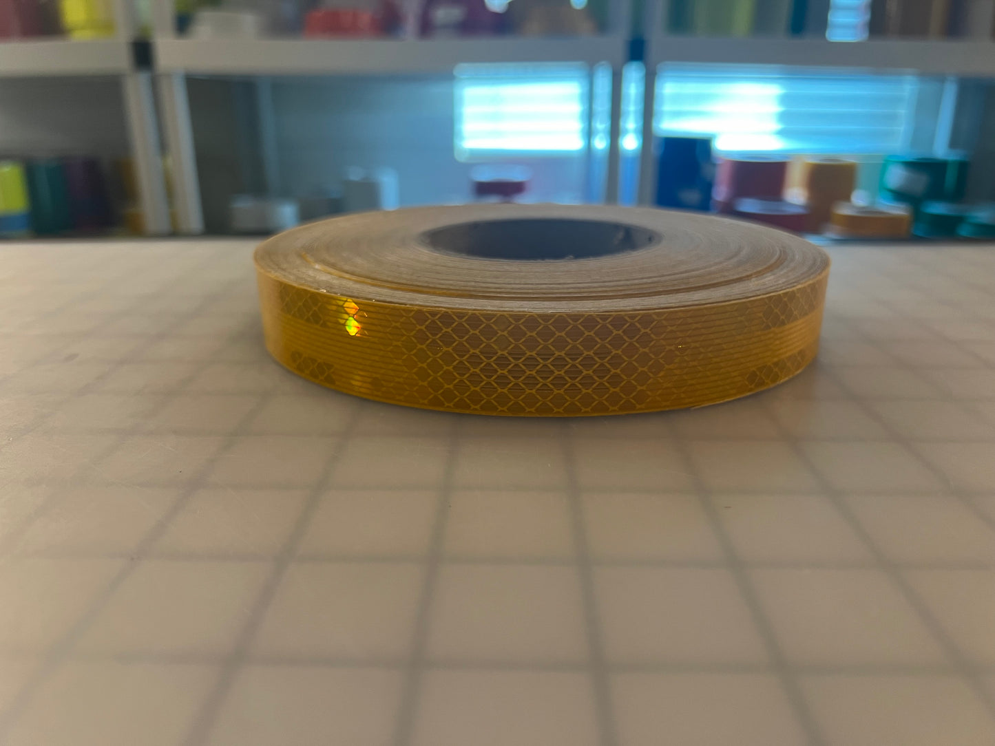 1" Inch Yellow Reflective Tape 3M 3930 HIP - Reflective Pro