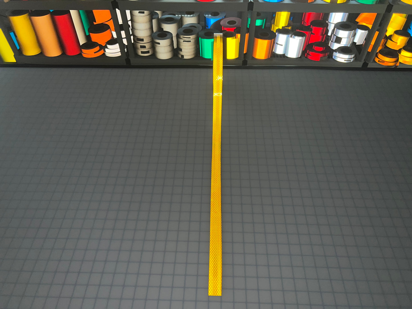 1" Inch Yellow Reflective Tape 3M 3930 HIP - Reflective Pro