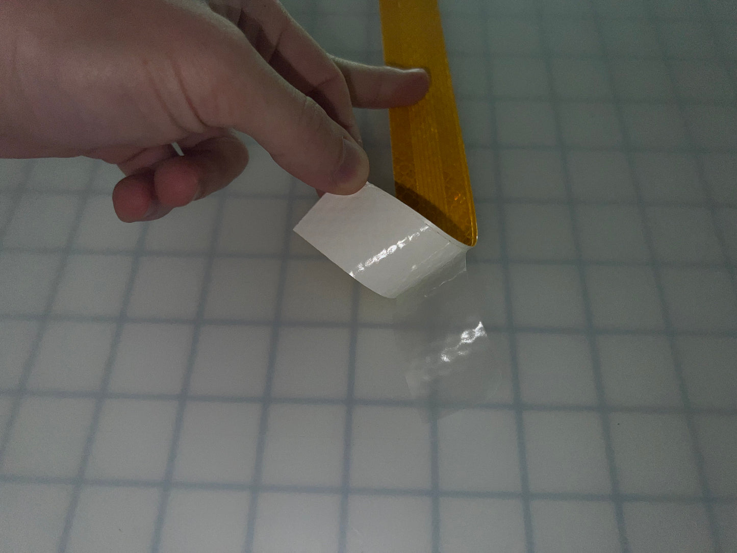 1" Inch Yellow Reflective Tape 3M 3930 HIP - Reflective Pro