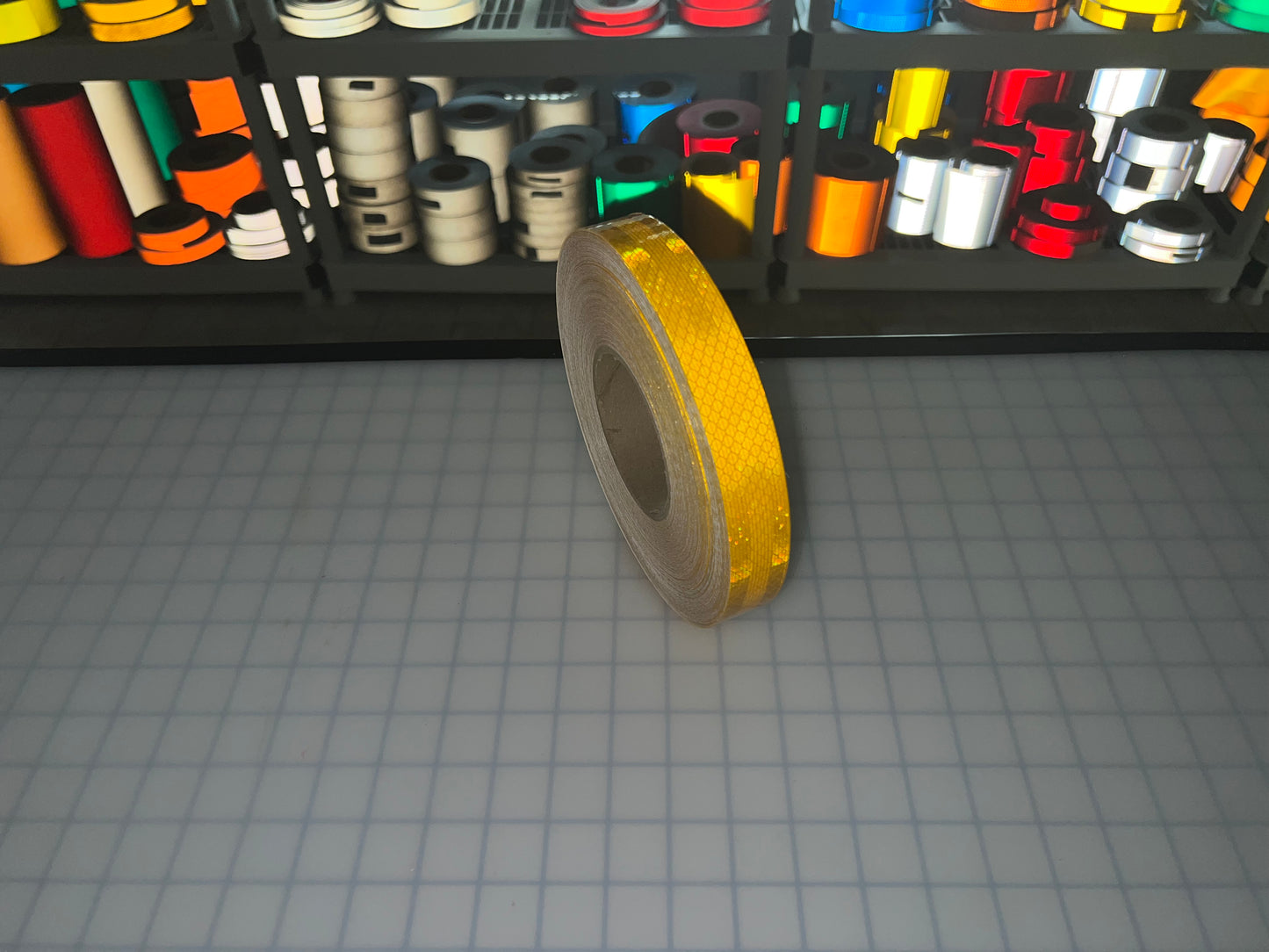 1" Inch Yellow Reflective Tape 3M 3930 HIP - Reflective Pro