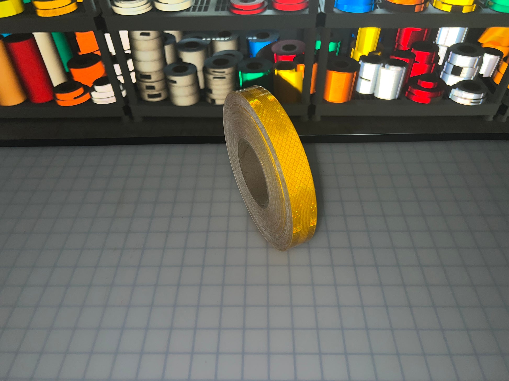 1" Inch Yellow Reflective Tape 3M 3930 HIP - Reflective Pro