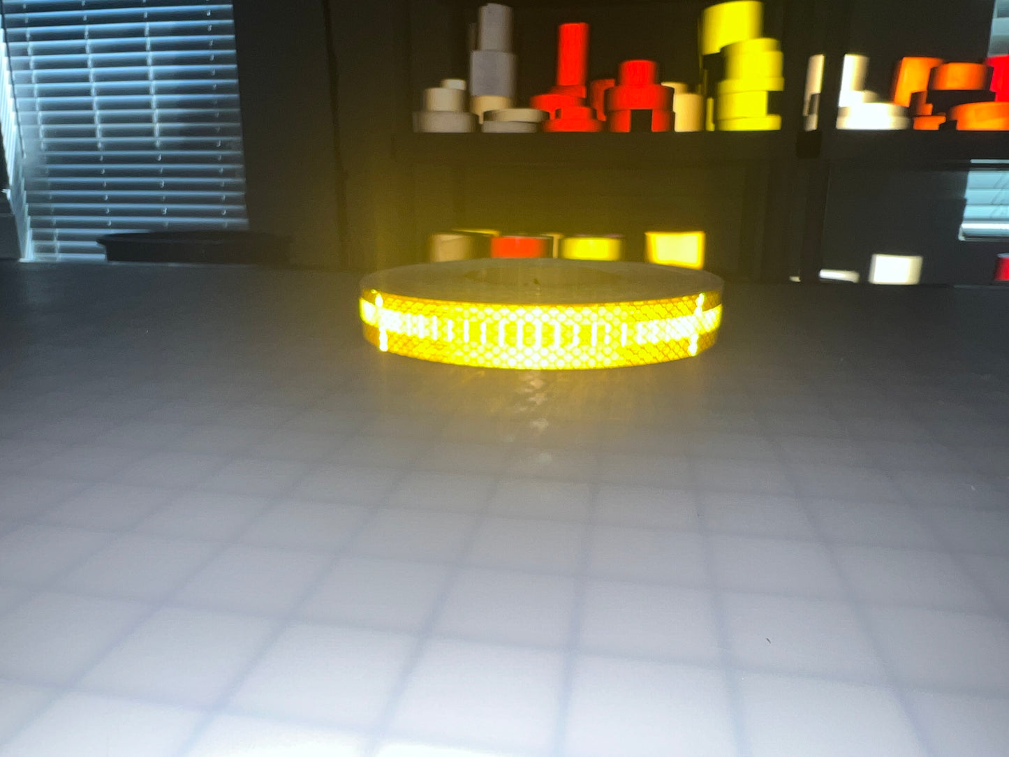 1" Inch Yellow Reflective Tape 3M 3930 HIP - Reflective Pro