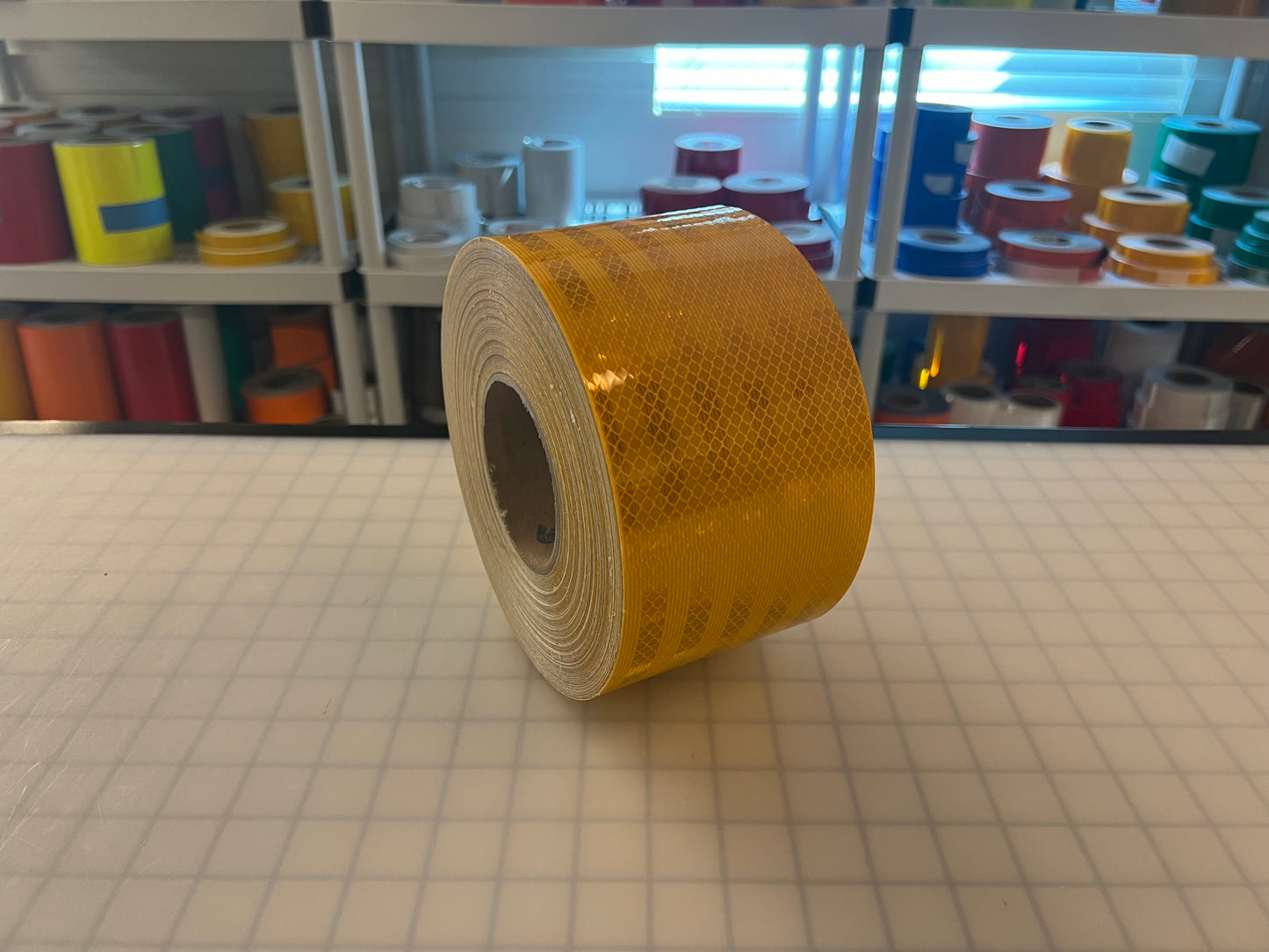 4" Inch Yellow Reflective Tape 3M 3930 HIP - Reflective Pro