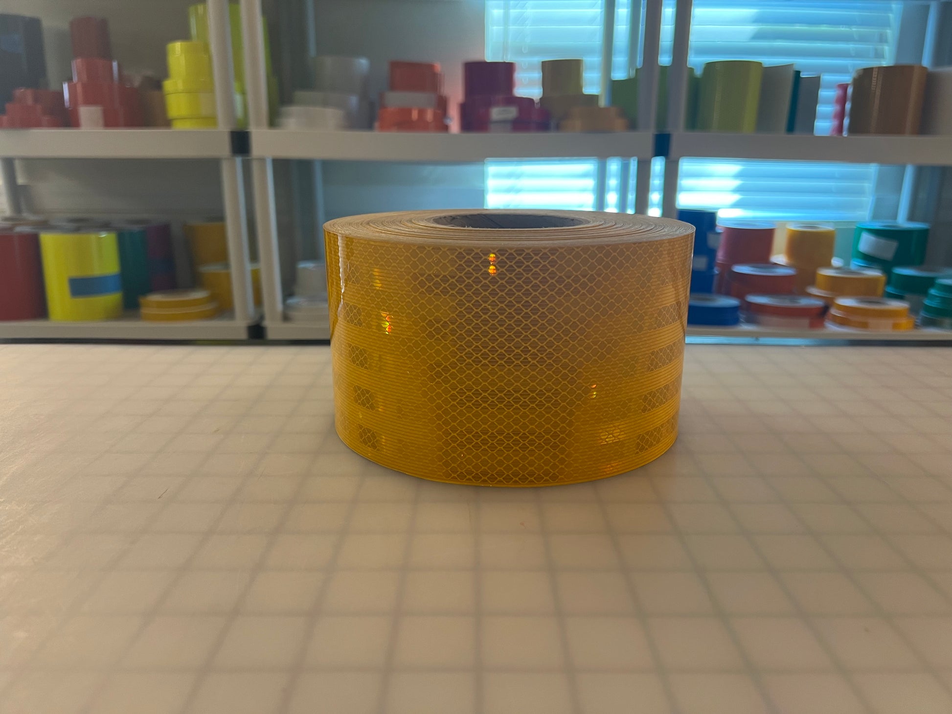 4" Inch Yellow Reflective Tape 3M 3930 HIP - Reflective Pro