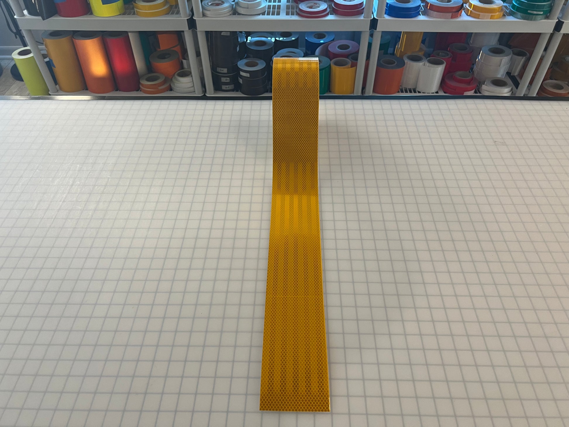 4" Inch Yellow Reflective Tape 3M 3930 HIP - Reflective Pro