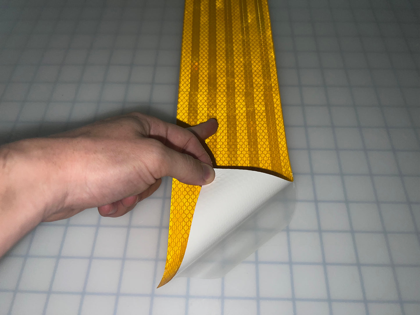 4" Inch Yellow Reflective Tape 3M 3930 HIP - Reflective Pro